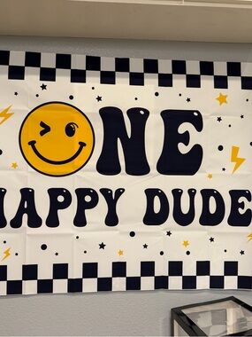 One Happy Dude Decorations